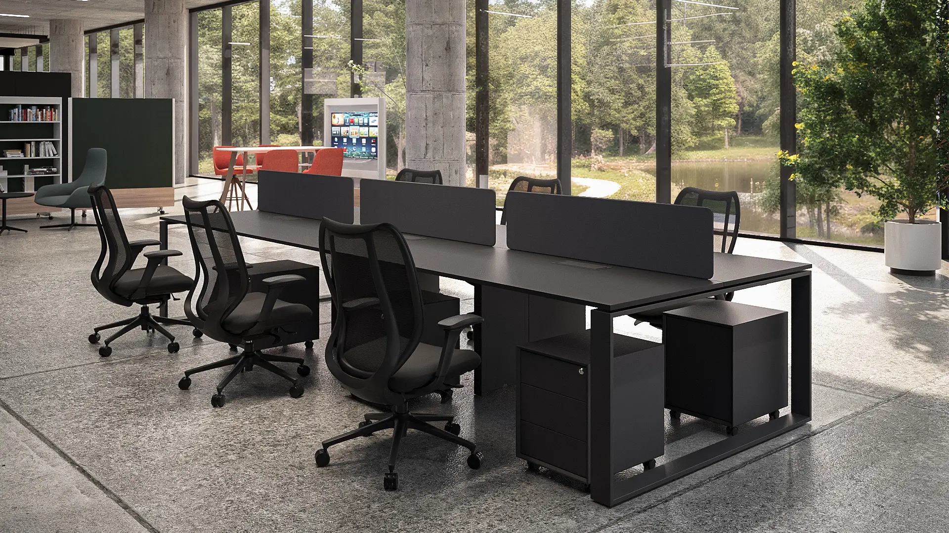 office workstations